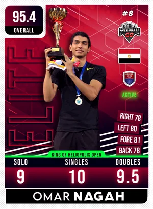 Omar NAGAH (King Of Heliopolis Open)
